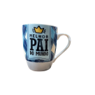 Caneca Cerâmica Melhor Pai do Mundo 400ml Dia dos Pais Presente