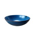 Bowl de Cerâmica Adorn Azul Escuro Fosco 18cm 
