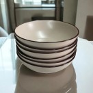 Bowl de Cerâmica Adorn Bege Fosco 18cm