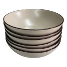 Bowl de Cerâmica Adorn Bege Fosco 18cm
