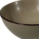 Bowl de Cerâmica Adorn Bege Fosco 18cm