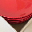 Prato de Cerâmica Raso Adorn Marsala 27 cm