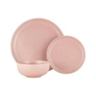 Prato Sobremesa Cerâmica Adorn Rosa Claro Granilite 19cm
