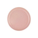 Prato Sobremesa Cerâmica Adorn Rosa Claro Granilite 19cm