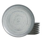 Prato Sobremesa Cerâmica Adorn Verde Claro Bristol Granilite 19cm