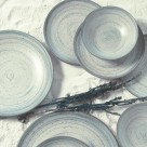 Prato Sobremesa Cerâmica Adorn Verde Claro Bristol Granilite 19cm