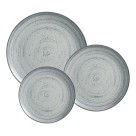 Prato Sobremesa Cerâmica Adorn Verde Claro Bristol Granilite 19cm