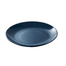 Prato Sobremesa Cerâmica Adorn Azul Escuro Fosco 20cm