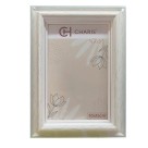 Porta Retrato 13cm x 18cm MDF Dreams Rose Com Borda Prata Decoracao