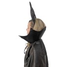 Fantasia de bruxa malvada clássica de Halloween cosplay capa de bruxa