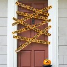 Fita Isolamento De Crime Faixa Segurança Decoração Halloween