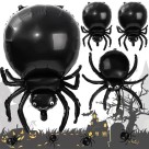 Decoração De Halloween Balão De Filme De Alumínio Aranha/Grande Preto Ornamentos