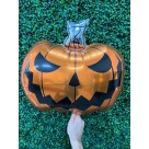Balao Abobora Sorriso Decoracao Halloween 62x75cm
