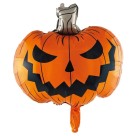 Balao Abobora Sorriso Decoracao Halloween 62x75cm