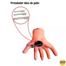 Presilha Maozinha Wandinha para cabelo