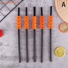 Canudos Para Halloween  Abóboras 4 Unidades