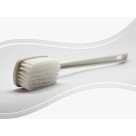 Escova De Banho Para Lavar As Costas Cabo Longo Cerdas Macia Cor Branco