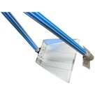 Kit Pa de Zinco com Cabo de Madeira e Aparador Zinco 70cm