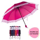 Sombrinha Grande 10 Varetas Guarda Chuva Dobrável Abertura e fechamento manual Masculina Feminina