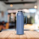 Garrafa Térmica Resistente 1 Litro Para Café Chá Azul