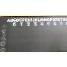 Lousa Verde Quadro Negro Giz MDF 17x30cm