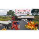 Brinquedo Caminhão de Controle Remoto Combustível com 7 Funcoes
