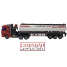 Brinquedo Caminhão de Controle Remoto Combustível com 7 Funcoes