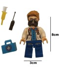 Boneco Bloco De Montar Resgate Médico - medical rescue