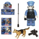 Lego Blocos De Policial Brinquedos Blocos Militares Para Crianças Produto Premium  ACESSORIOS 6 PEÇAS