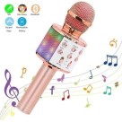 Microfone Karaokê Bluetooth Efeito Voz Modo Gravação
