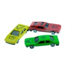 Carrinho Coleção Possantes Roda Livre Com 3 Peças