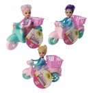 Boneca Duda Fashion Com Moto A Friccao Sortida 