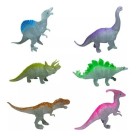 Dinossauro Que Brilha No Escuro De Borracha Fluorescente