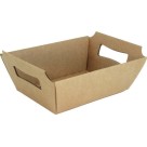 Cesta Bandeja de Papel Cartão Kraft 23X16X8CM
