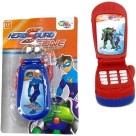 Celular Infatil De Brinquedo HeroPhone Dos Heróis Com Som E Luz