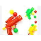 Pistola arma lança bolinha brinquedo arminha