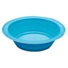 Prato Descartável Fundo 15cm Sobremesa Azul Claro