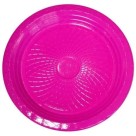 Prato Descartável Raso 15cm Sobremesa Pink