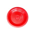 Prato Descartável Raso 15cm Sobremesa Vermelho