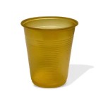 Copo Descartavel 200ml Com 50 unidades Dourado