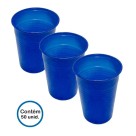 Copo Descartavel 200ml Com 50 unidades Azul Neon