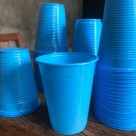 Copo Descartavel 200ml Com 50 unidades Azul Claro