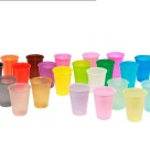 Copo Descartavel 200ml Com 50 unidades Rosa Neon