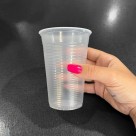 Copo Plastico Descartavel Translucido com 180ml 100 unidades