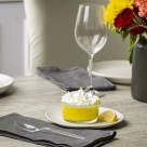 Colher Plástica Sobremesa  Cristal 25 Unidades