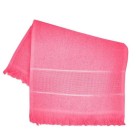 Toalhas De Lavabo Social Com Franja Escolar Boca Felpa Rosa