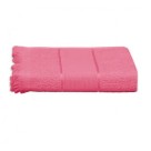 Toalhas De Lavabo Social Com Franja Escolar Boca Felpa Rosa