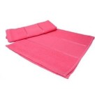 Toalha De Lavabo 45x29cm Social Escolar Boca Felpa Rosa