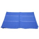 Toalha De Lavabo 45x29cm Social Escolar Boca Felpa Azul