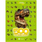 Livro 500 Adesivos Dinossauros - National Geographic Kids